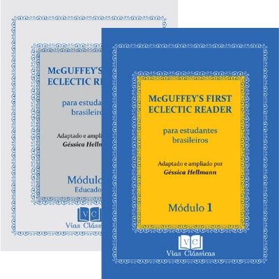 Capa do McGuffey's First Eclectic Reader para estudantes brasileiros - Módulo 1