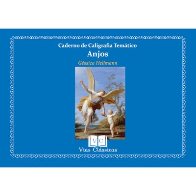 Caderno de Caligrafia Temático – Anjos